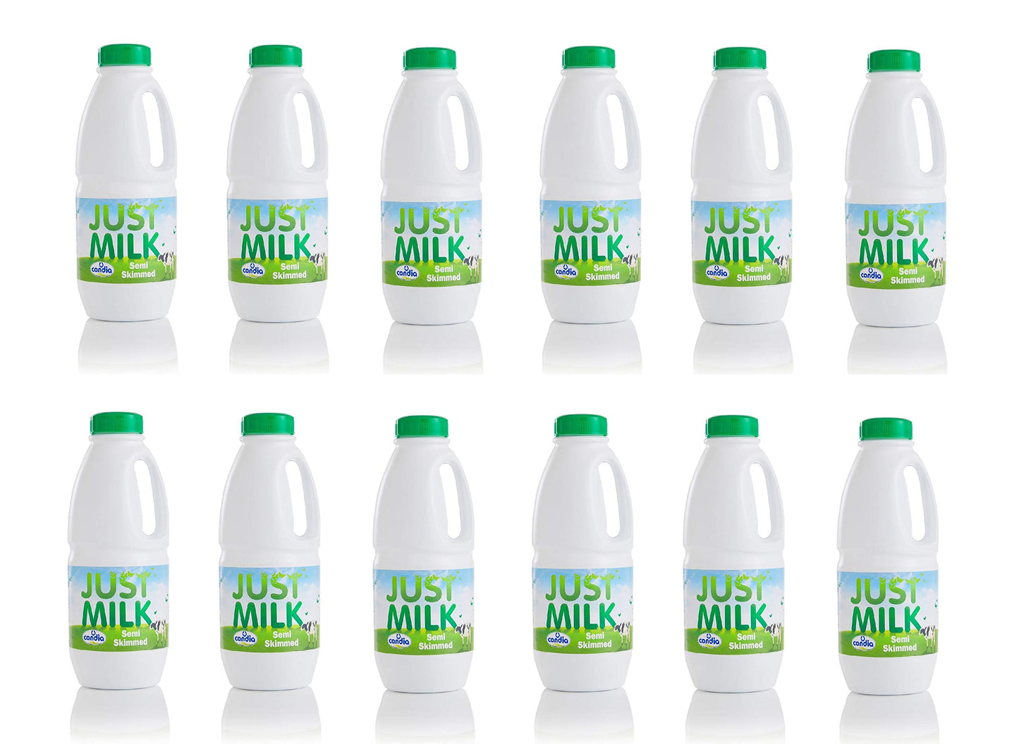 Semi Skimmed JUST MILK (12 Bottles)