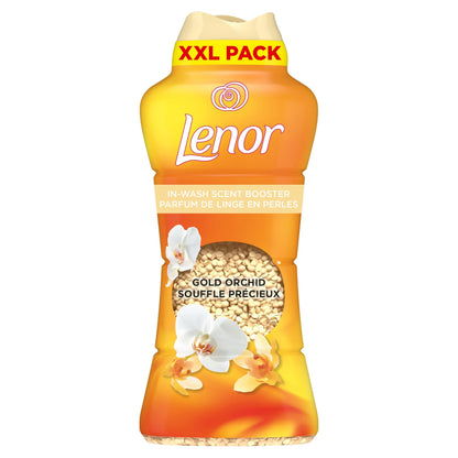 Lenor Laundry Perfume Scent Booster 735g, Gold Orchid, Non-Stop Freshness Up to 12 Weeks in Storage, Granules