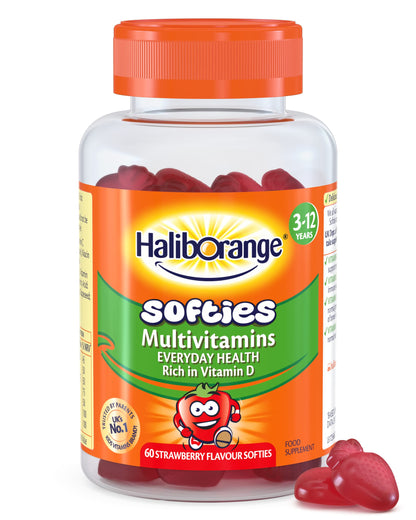 Haliborange Multivitamins Fruit Softies 60 Pack