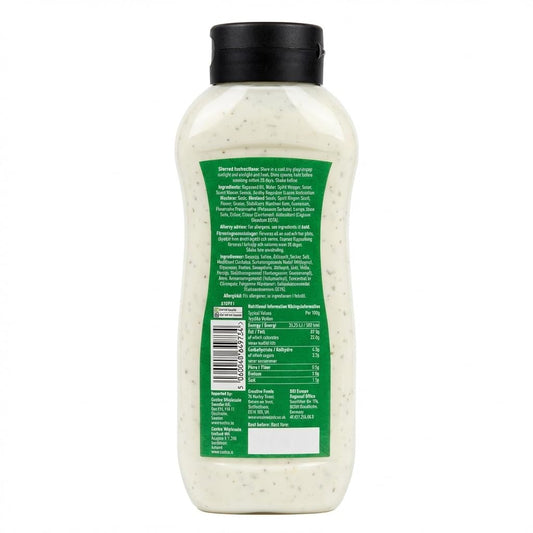Garlic & Herb Sauce 930ml – Creamy Dip or Drizzle Sauce for Pizza, Fries, Wraps, Burgers and Snacks