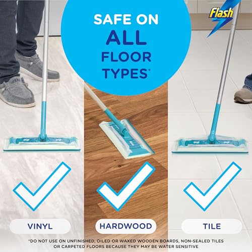 Flash Speed Mop Starter Kit, All-In-One Floor Mopping System