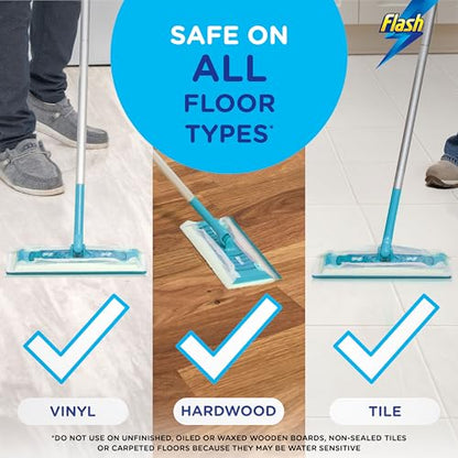 Flash Speed Mop Starter Kit, All-In-One Floor Mopping System