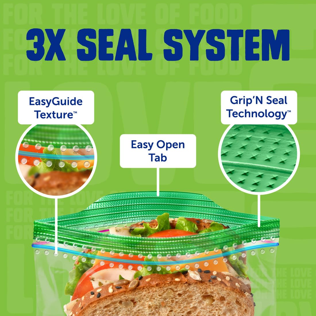 Ziploc Gallon, Quart, Sandwich, and Snack Storage Bags - Variety pack - 347 Total