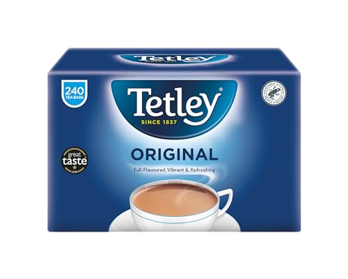Tetley Original Tea Bags, Pack of 80