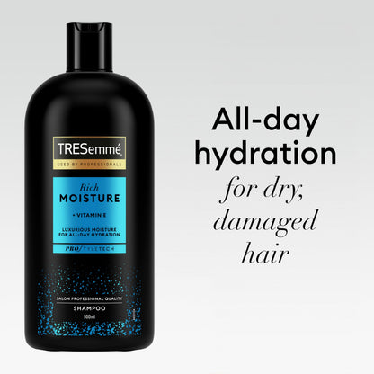 TRESemmé Rich Moisture Shampoo all-day hydration for dry damaged hair ml