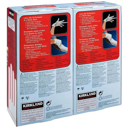 Kirkland Signature Nitrile Exam 400 Multi-Purpose Gloves Small by Kirkland Signature
