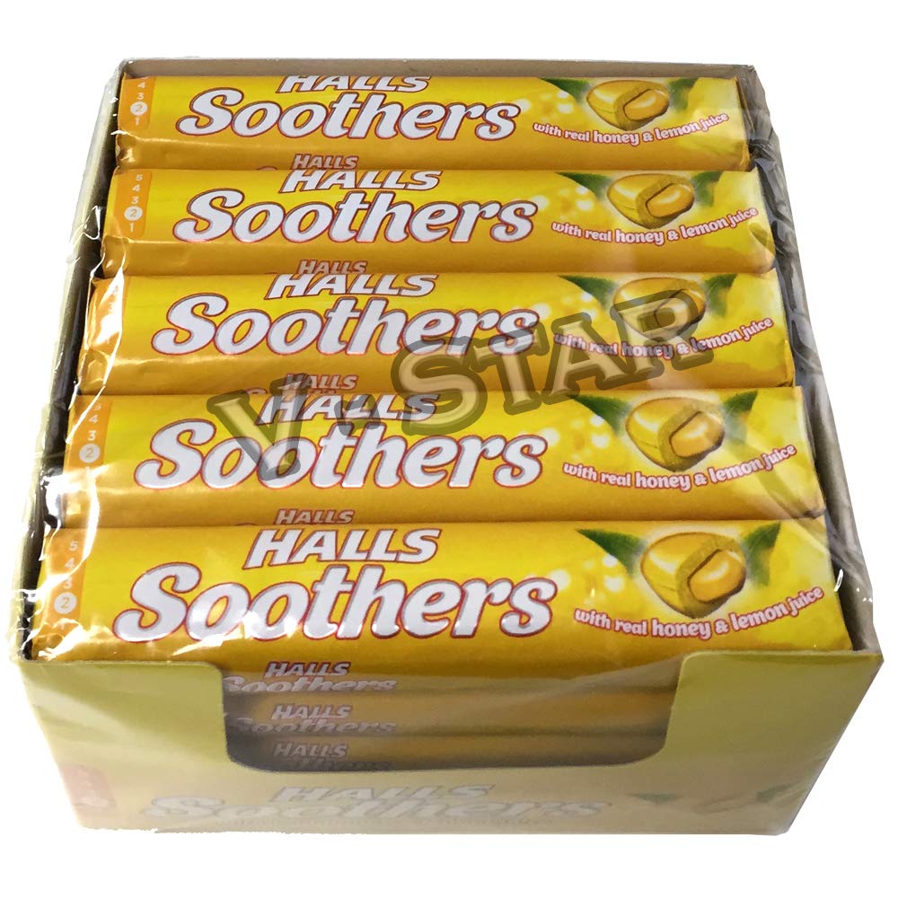 Halls Soothers Blackcurrant, 3 x 45 g