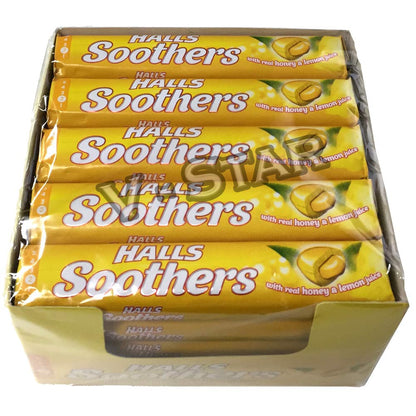 Halls Soothers Blackcurrant, 3 x 45 g