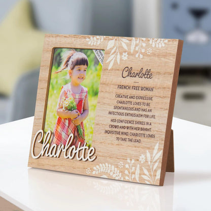 Personalised picture frames