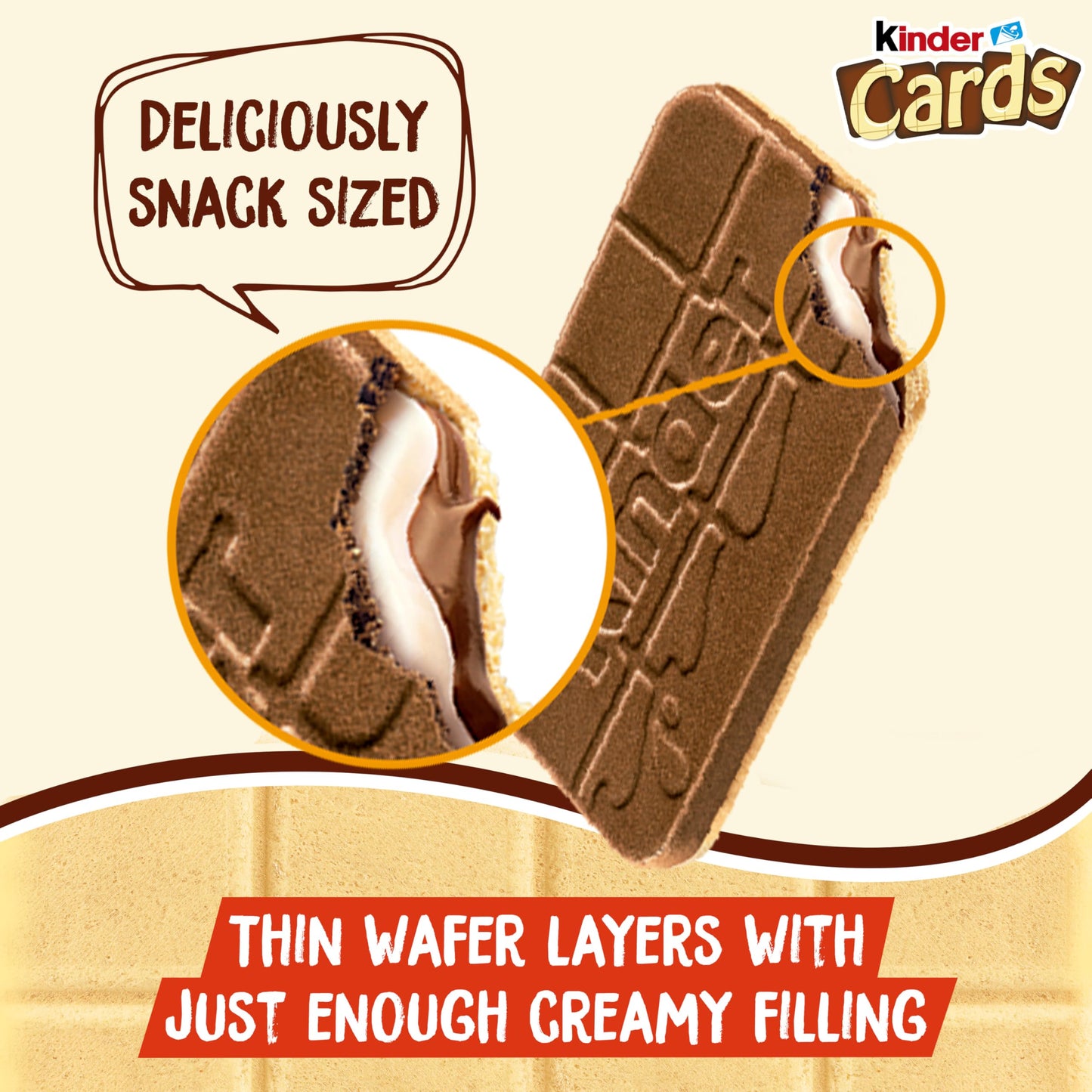 Kinder Cards and Milk Wafers