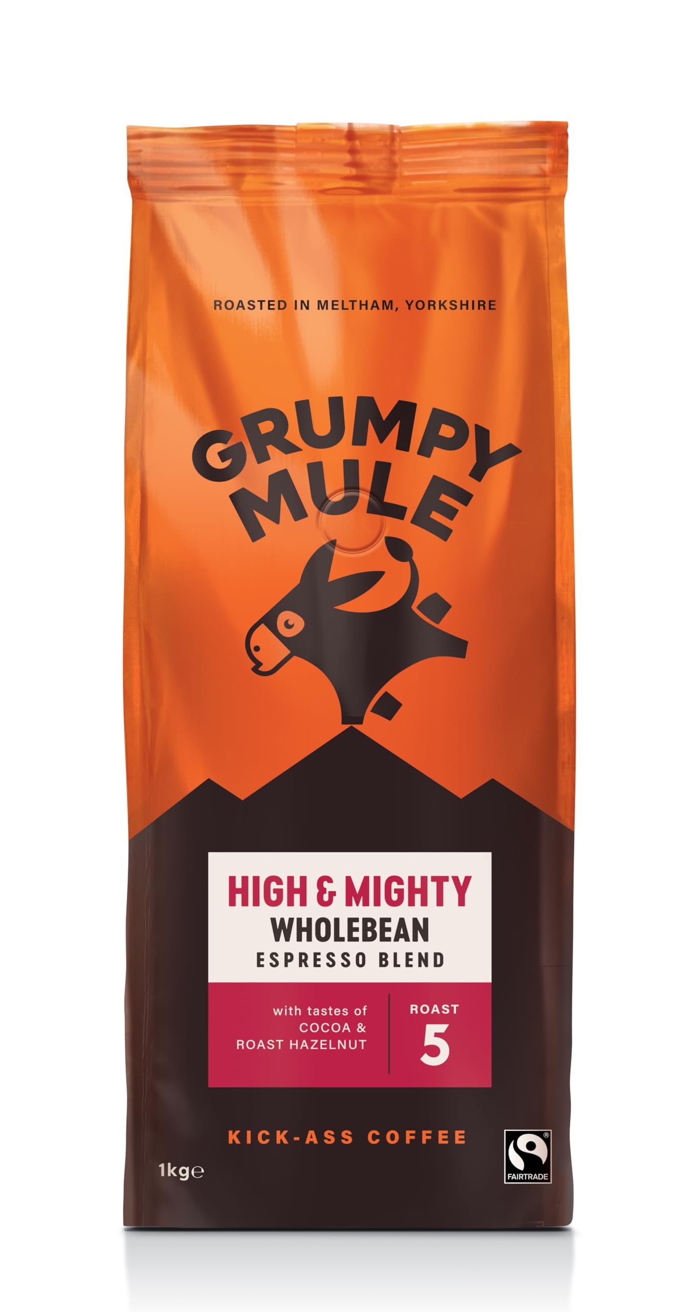 Grumpy Mule Kick-Ass House Blend Ground Coffee