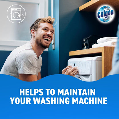 Calgon 4-in-1 Washing Machine Cleaner and Water Softener Tablets
