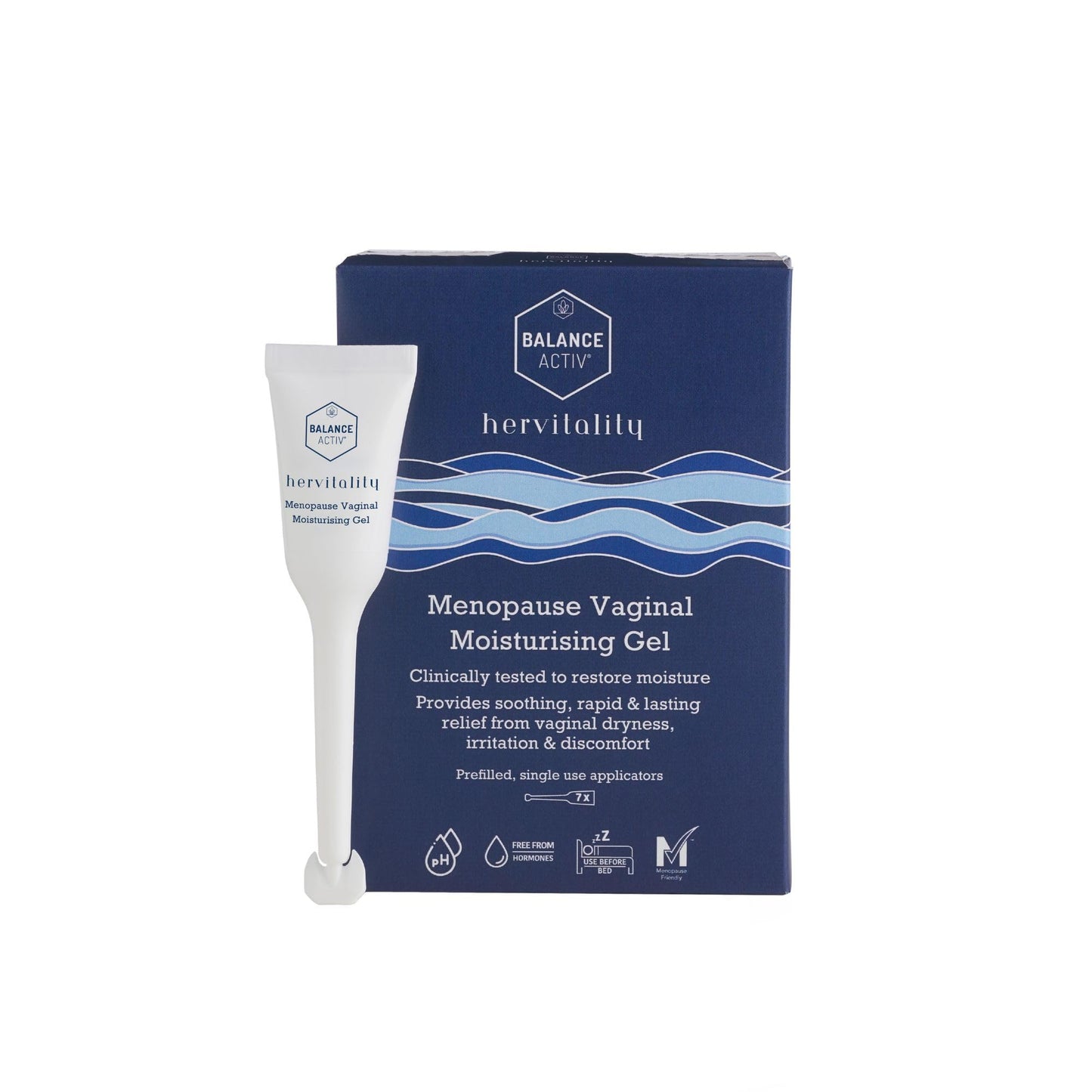 Balance Activ Vaginal Moisturiser, Menopause Moisture Gel, Long-Lasting, Fast Relief from Vaginal Dryness and Discomfort, Vaginal Dryness Treatment for Women