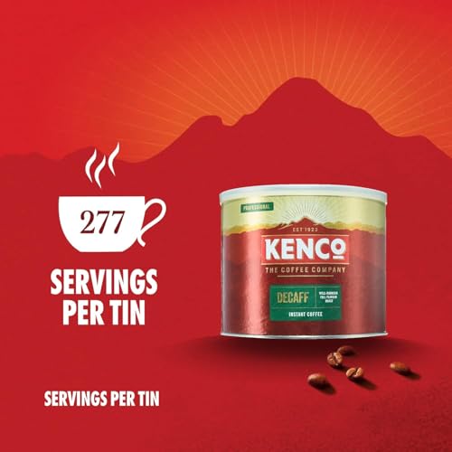 Kenco Decaf Instant Coffee 500g (Pack of 2)