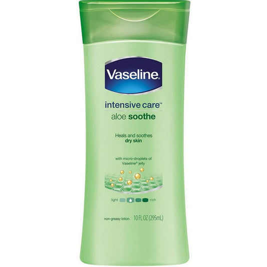 Vaseline Total Moisture Body Lotion Aloe Fresh - 10 Oz ( Pack Of 3)
