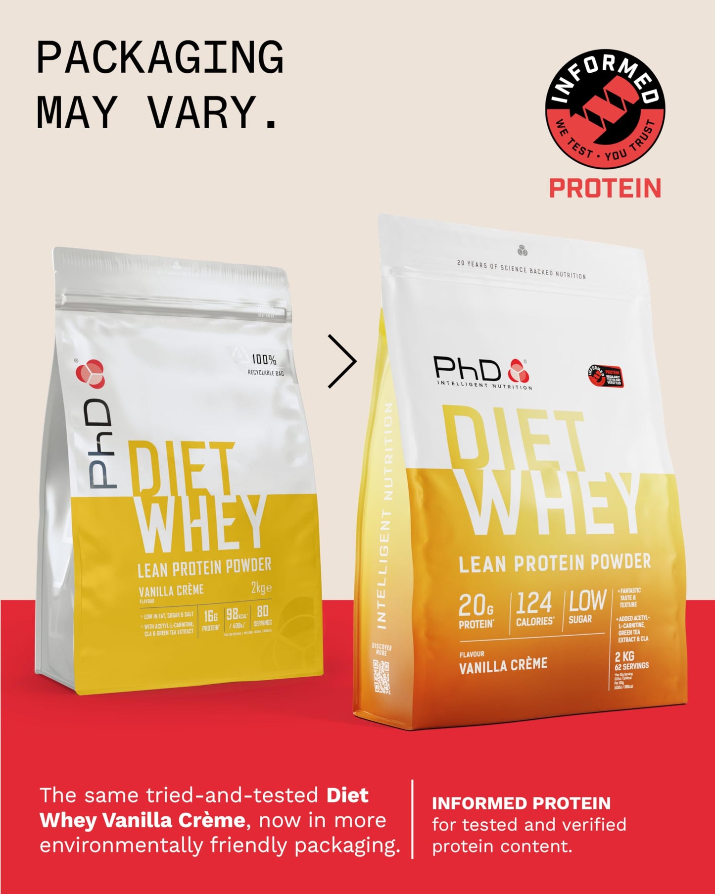 PhD Nutrition Diet Whey High Protein Lean Matrix, Whey Protein Powder, High Protein