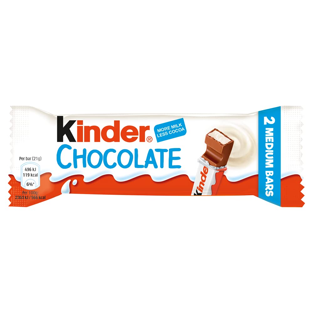 Kinder Chocolate Medium Bars, Bulk Chocolate Gift Box