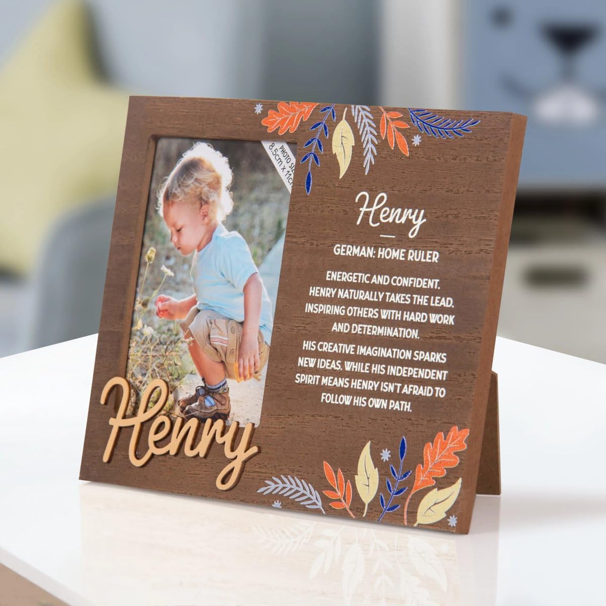 Personalised picture frames