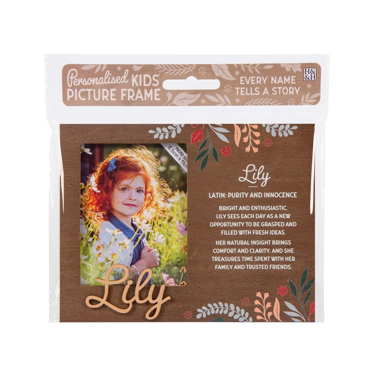 Personalised picture frames