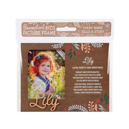 Personalised picture frames
