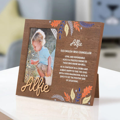 Personalised picture frames