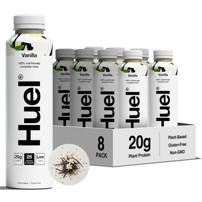 Huel Ready-to-drink Meal, Protein Shakes, Pre-Portioned Meal, 20g of Protein per Bottle, Rich in Essential Vitamins, Minerals and Fibre Meal Replacement Shake