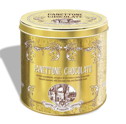 Pearl Trading Lazzaroni Chiostro Di Saronno Chocolate Panettone, 1kg (product of Italy)