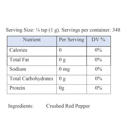 Kirkland Signature Crushed Red Pepper 10 Ounces (283 Grams)