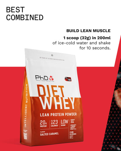 PhD Nutrition Diet Whey High Protein Lean Matrix, Whey Protein Powder, High Protein