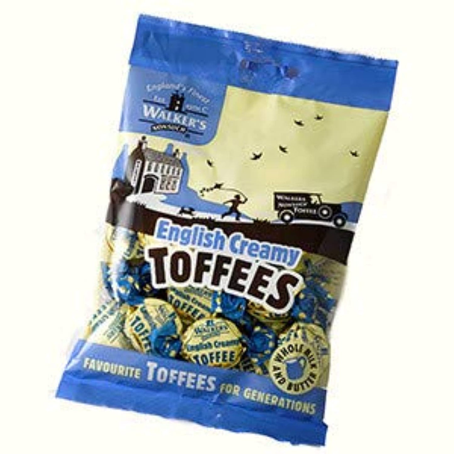 Walkers English Creamy Toffees 150g