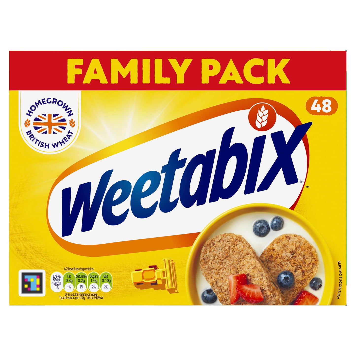 Weetabix Wholegrain Biscuits, 263g