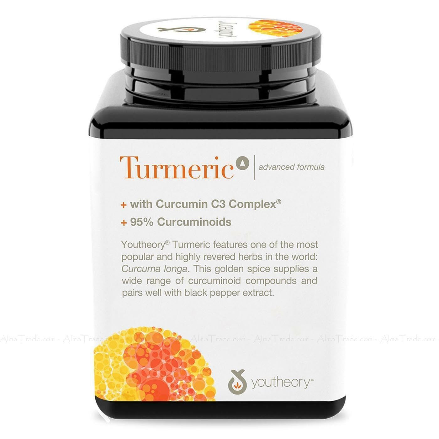 Youtheaory Turmeric Advanced Formula -180 Count