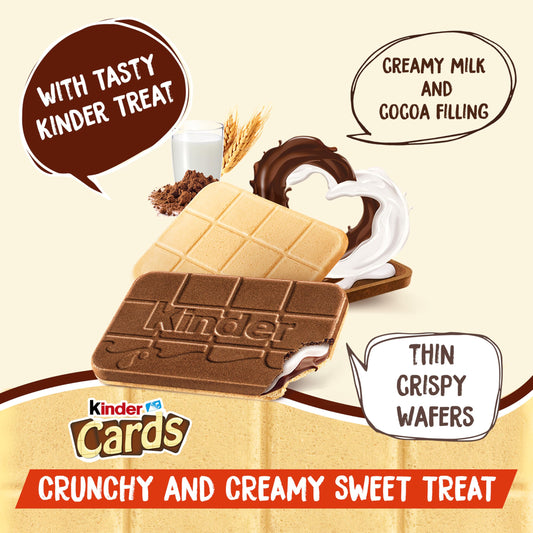Kinder Cards and Milk Wafers