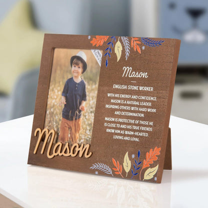 Personalised picture frames