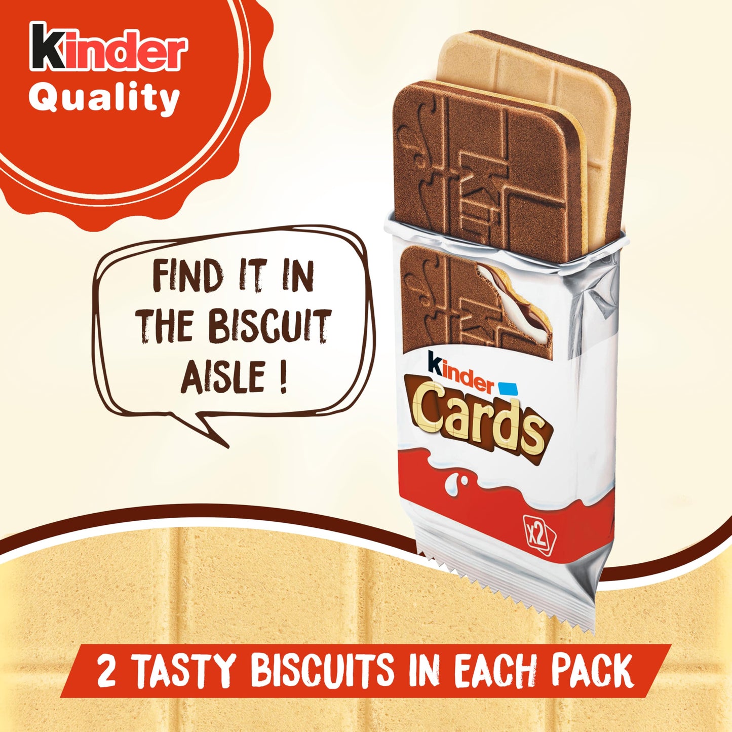 Kinder Cards and Milk Wafers