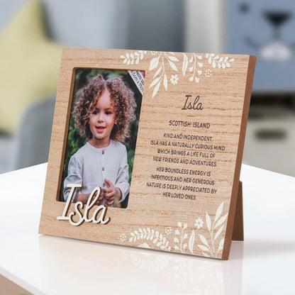 Personalised picture frames