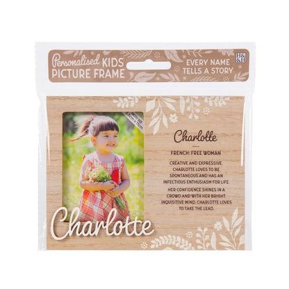 Personalised picture frames