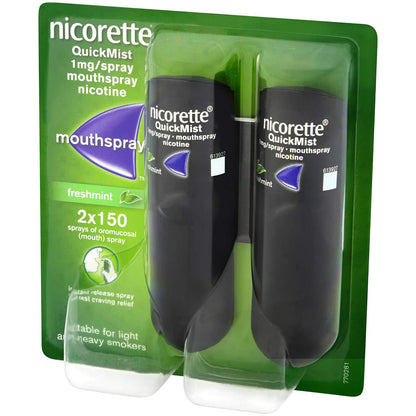 Nicorette QuickMist Mouthspray Duo