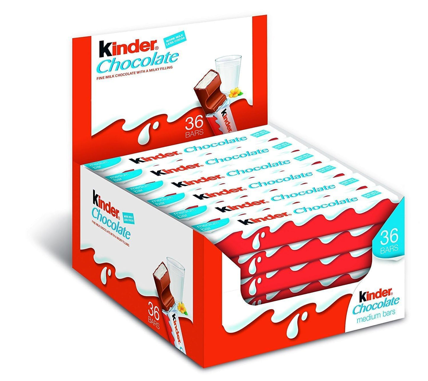 Kinder Chocolate Medium Bars, Bulk Chocolate Gift Box
