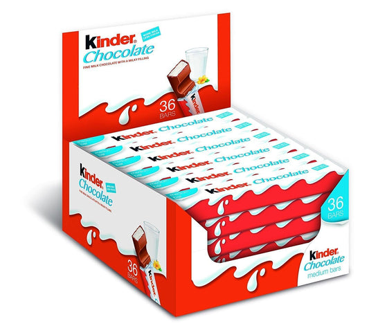 Kinder Chocolate Medium Bars, Bulk Chocolate Gift Box