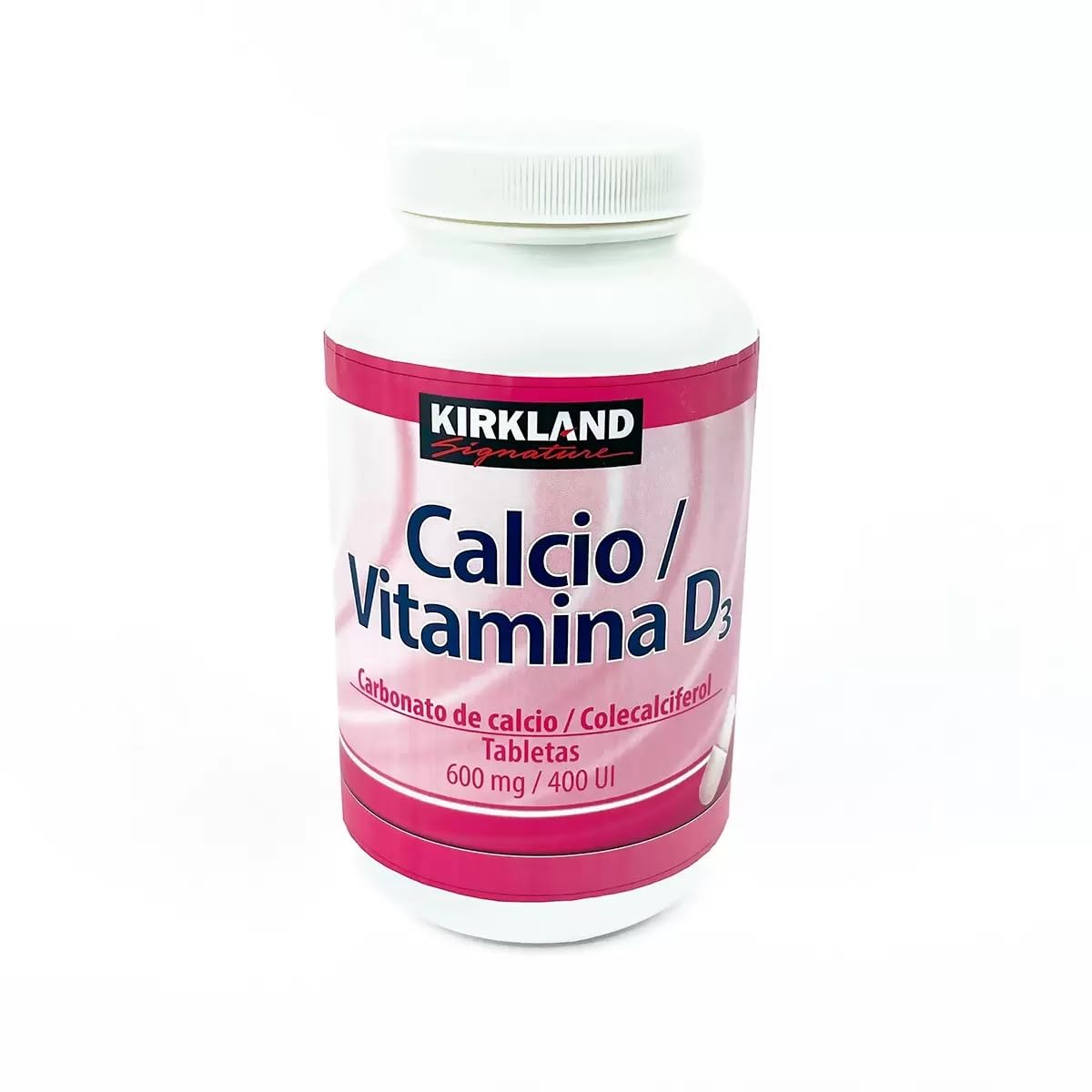 Kirkland Signature, Calcium 600 mg + D3 500 Count KZIxv (Pack of 2)