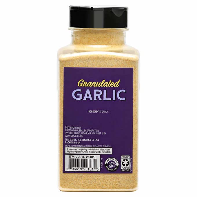 Kirkland Signature Granulated California Garlic 510g