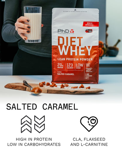 PhD Nutrition Diet Whey High Protein Lean Matrix, Whey Protein Powder, High Protein