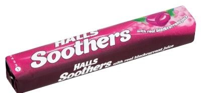 20 X HALLS SOOTHERS BLACKCURRANT STICK | 20 PACK BUNDLE