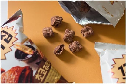 Turtle Chips Choco Churros, Chocolate and Cinnamon Flavour, 481g, Korean Snack