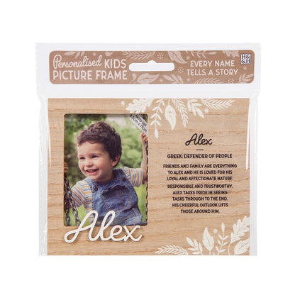 Personalised picture frames