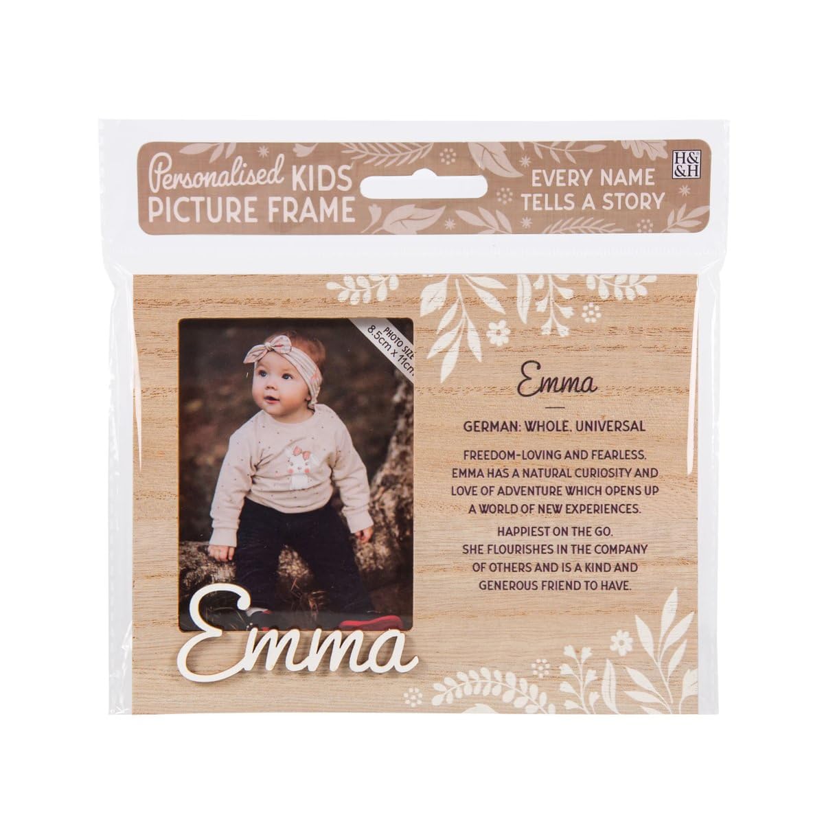 Personalised picture frames
