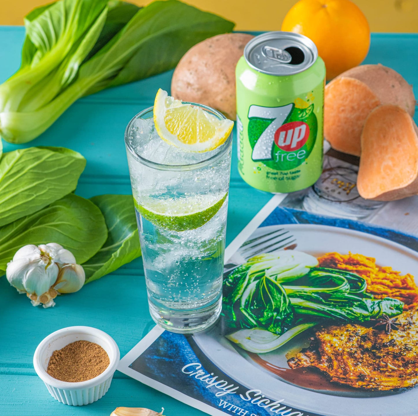7UP Free, 330 ml (Pack of 24)