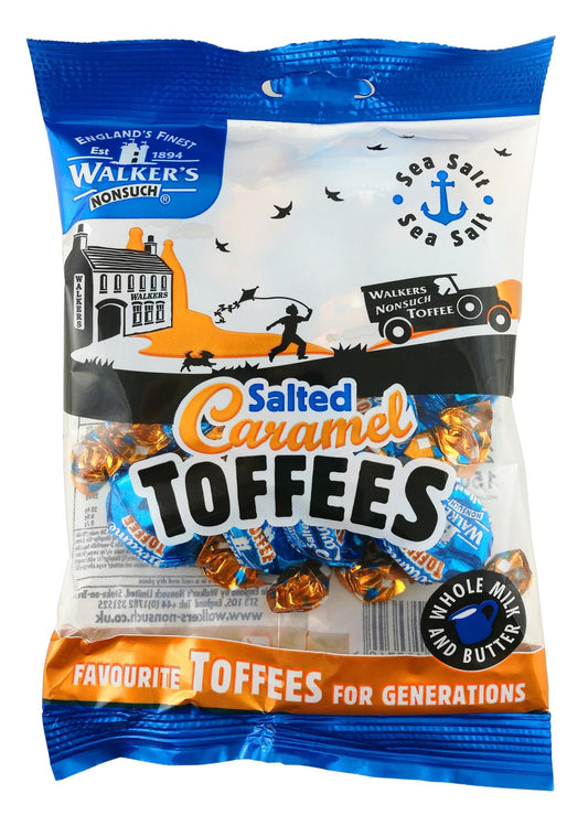 Walkers Salted Caramel Toffees (6 x 150g)