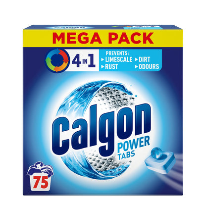 Calgon 4-in-1 Washing Machine Cleaner and Water Softener Tablets
